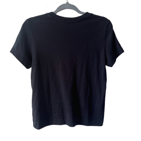 MAJE | Tabloid Grommet & Stud Detail Tee | Sz 1 - Picture 3 of 6